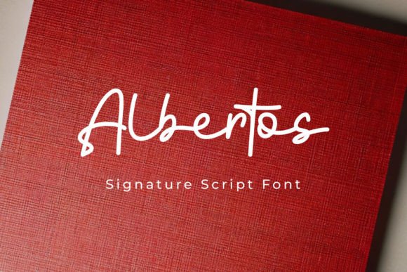 Elevate Your Visual Identity with the Albertos Script Font