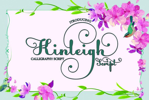 Kinleigh: A Dainty Script Font for Modern Design