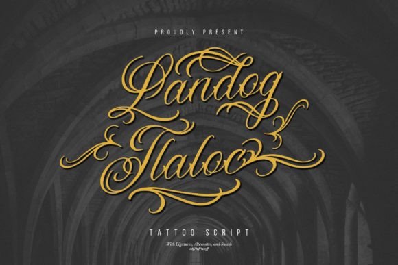 Landog Tlaloc: Elevate Your Designs with This Tattoo Script