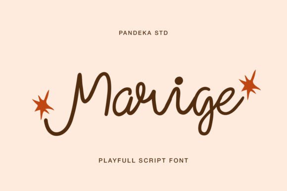 Marige: Elevating Design with Playful Typography