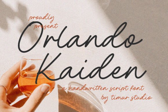 Orlando Kaiden: Elevating Design with Handwritten Elegance