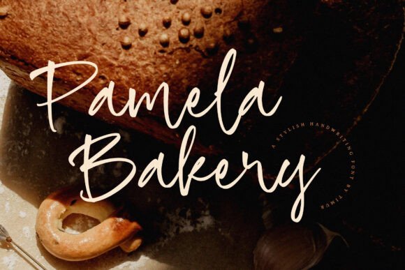 Pamela Bakery: The Elegant Script Font for Creative Branding