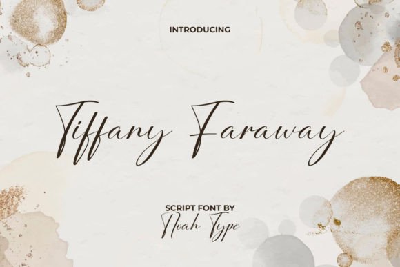 Tiffany Faraway: A Stylish Script for Modern Design
