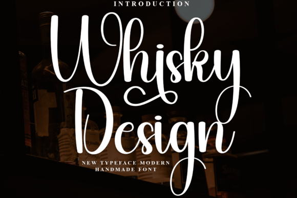 Whisky Design: The Script Font for Elegant Branding
